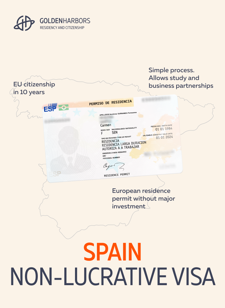 Spain Nlv Residence Citizenship Golden Harbors